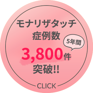 モナリザタッチ症例数 3,800件突破